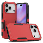 2合1 PC + TPU手機殼，適用於iPhone 17e / 16e、iPhone 17 Pro Max、iPhone 17 Pro、iPhone 17、iPhone Air、iPhone 16 Pro Max、iPhone 16 Pro、iPhone 16 Plus