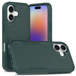 2合1 PC + TPU手機殼，適用於iPhone 17e / 16e、iPhone 17 Pro Max、iPhone 17 Pro、iPhone 17、iPhone Air、iPhone 16 Pro Max、iPhone 16 Pro、iPhone 16 Plus