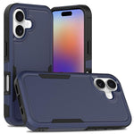 2合1 PC + TPU手機殼，適用於iPhone 17e / 16e、iPhone 17 Pro Max、iPhone 17 Pro、iPhone 17、iPhone Air、iPhone 16 Pro Max、iPhone 16 Pro、iPhone 16 Plus