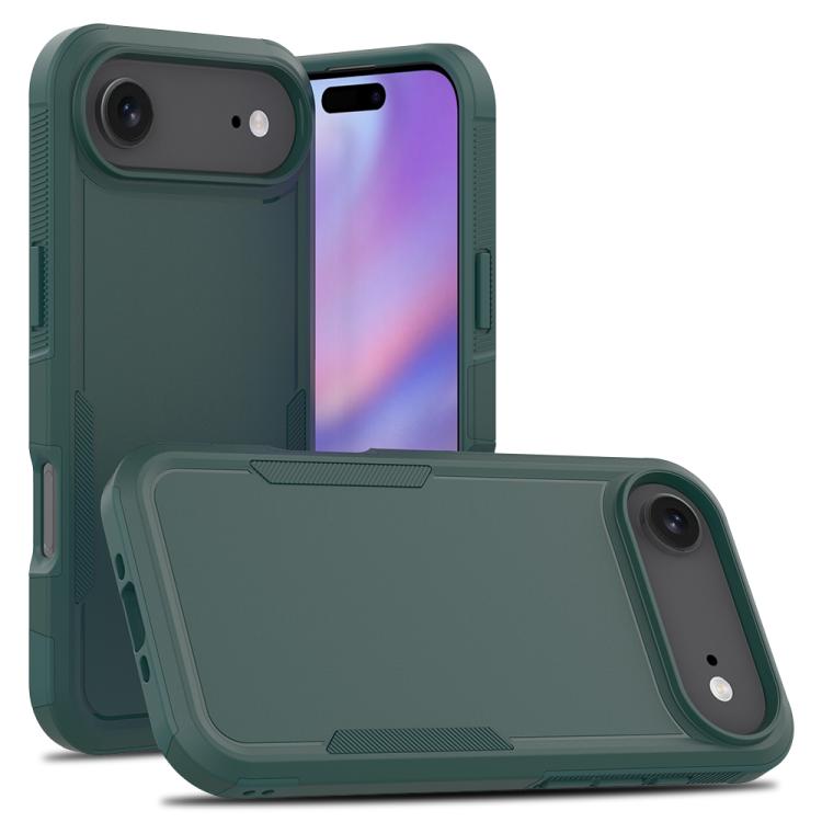 2合1 PC + TPU手機殼，適用於iPhone 17e / 16e、iPhone 17 Pro Max、iPhone 17 Pro、iPhone 17、iPhone Air、iPhone 16 Pro Max、iPhone 16 Pro、iPhone 16 Plus