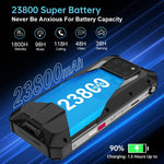 Unihertz Tank 3 Pro 5G / 8849，投影機，200MP 相機，夜視，23800mAh 電池，6.79 吋 Android 13 天璣 8200 八核心，網絡：5G，16GB+512GB