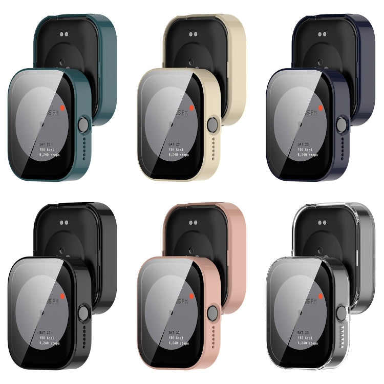PC + Tempered Film Integrated Watch Protective Case, For Nothing CMF Watch Pro D395