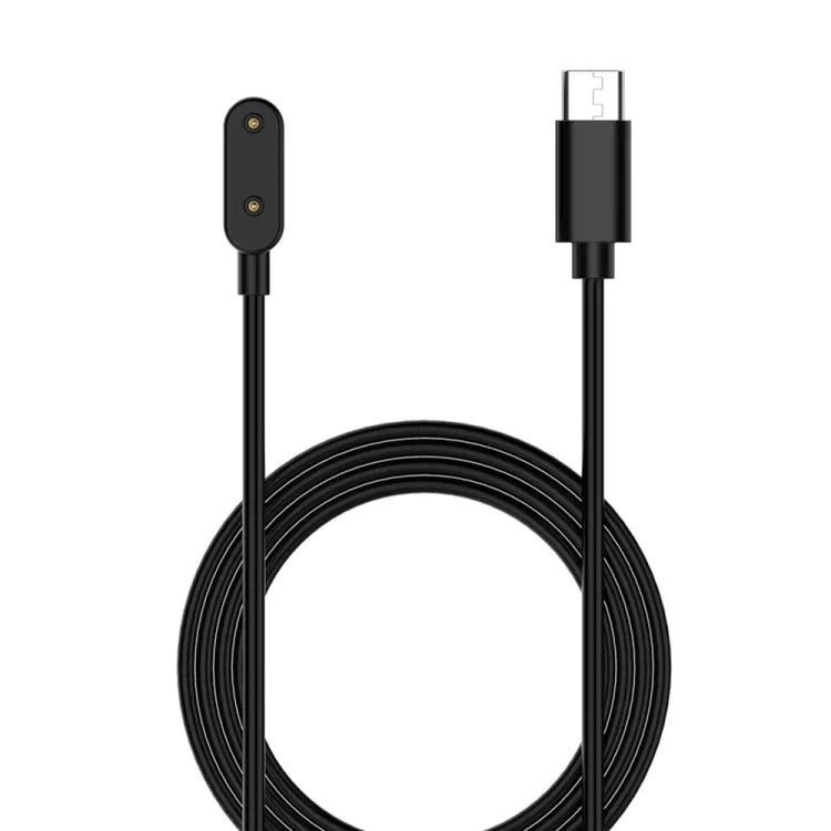 適用於 Samsung Galaxy Fit 3 智慧手錶充電線，長度：1m，USB-C / Type-C