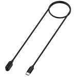 適用於 Samsung Galaxy Fit 3 智慧手錶充電線，長度：1m，USB-C / Type-C