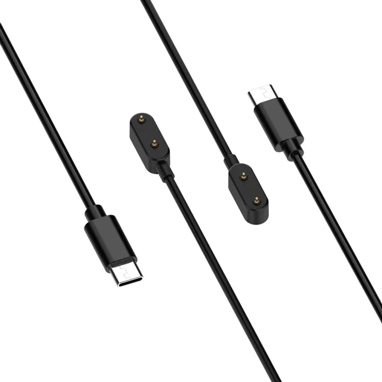 適用於 Samsung Galaxy Fit 3 智慧手錶充電線，長度：1m，USB-C / Type-C