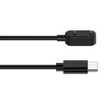 適用於 Samsung Galaxy Fit 3 智慧手錶充電線，長度：1m，USB-C / Type-C