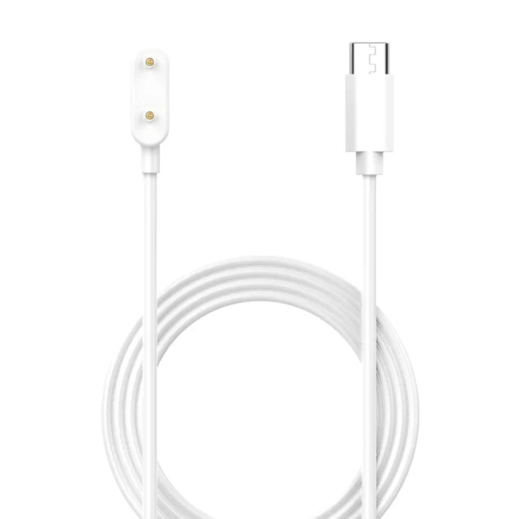 適用於 Samsung Galaxy Fit 3 智慧手錶充電線，長度：1m，USB-C / Type-C