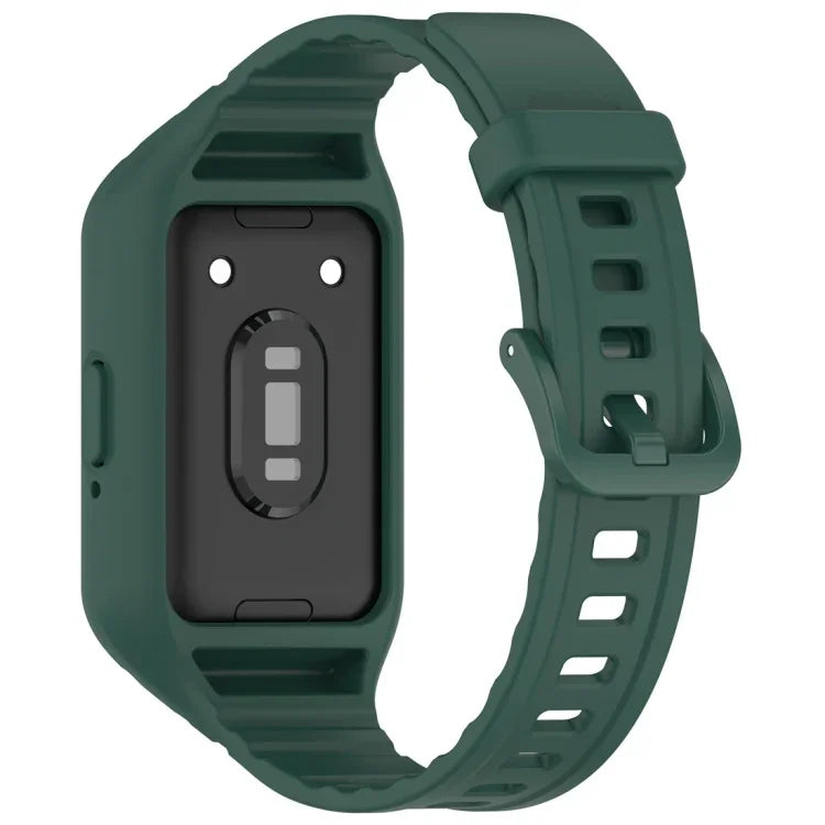 純色一體成型 TPU 錶帶，適用於 Samsung Galaxy Fit 3