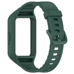 純色一體成型 TPU 錶帶，適用於 Samsung Galaxy Fit 3