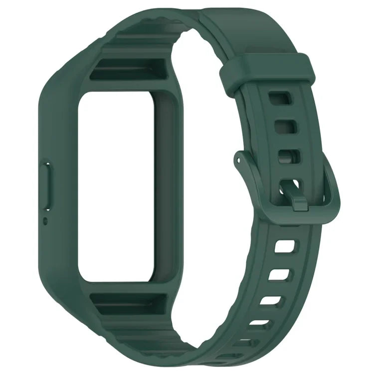 純色一體成型 TPU 錶帶，適用於 Samsung Galaxy Fit 3