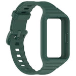 純色一體成型 TPU 錶帶，適用於 Samsung Galaxy Fit 3