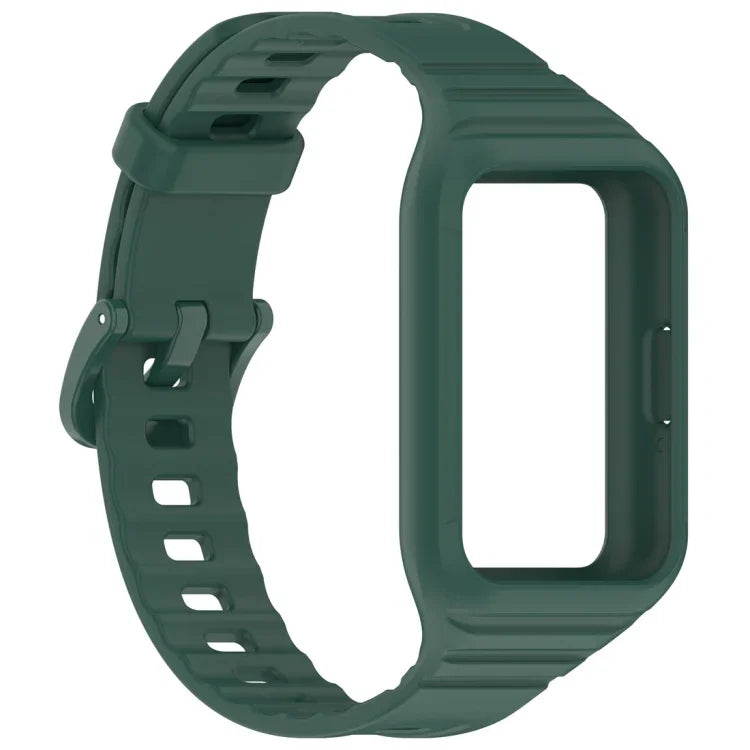 純色一體成型 TPU 錶帶，適用於 Samsung Galaxy Fit 3