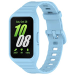 純色一體成型 TPU 錶帶，適用於 Samsung Galaxy Fit 3