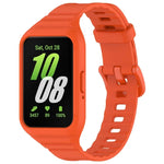 純色一體成型 TPU 錶帶，適用於 Samsung Galaxy Fit 3