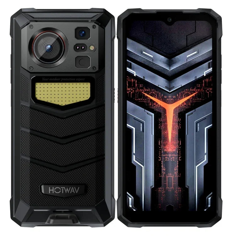 HOTWAV W11 耐用手機，夜視，20800mAh，6.6 吋 Android 13 MT8788 八核心，網絡：4G，OTG，通話錄音，6GB+256GB