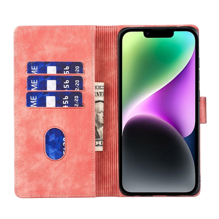 筆心貓壓紋皮革手機殼，適用於 iPhone 14 Plus，適用於 iPhone 14，適用於 iPhone 14 Pro，適用於 iPhone 14 Pro Max，適用於 iPhone 7 / 8 / SE 2022，適用於 iPhone 13 Pro Max，適用於 iPhone 13 Pro，適用於 iPhone 13
