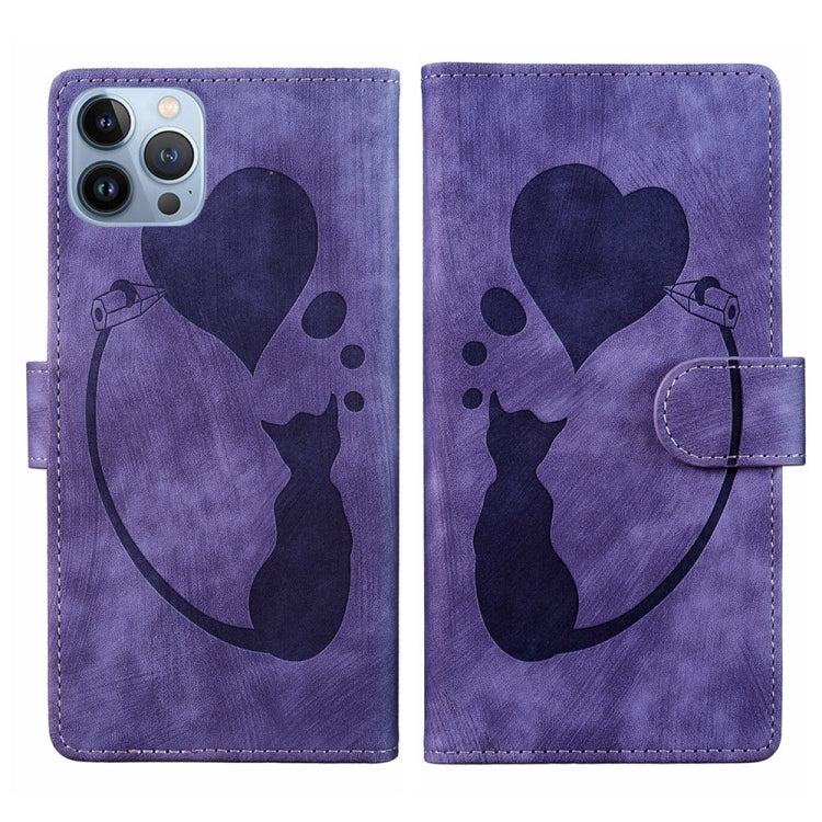 筆心貓壓紋皮革手機殼，適用於 iPhone 14 Plus，適用於 iPhone 14，適用於 iPhone 14 Pro，適用於 iPhone 14 Pro Max，適用於 iPhone 7 / 8 / SE 2022，適用於 iPhone 13 Pro Max，適用於 iPhone 13 Pro，適用於 iPhone 13