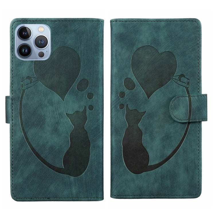 筆心貓壓紋皮革手機殼，適用於 iPhone 14 Plus，適用於 iPhone 14，適用於 iPhone 14 Pro，適用於 iPhone 14 Pro Max，適用於 iPhone 7 / 8 / SE 2022，適用於 iPhone 13 Pro Max，適用於 iPhone 13 Pro，適用於 iPhone 13