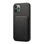 D04 小牛紋理雙卡槽手機殼，適用於 iPhone 11，適用於 iPhone 11 Pro，適用於 iPhone X / XS，適用於 iPhone XR，適用於 iPhone XS Max，適用於 iPhone 7 Plus / 8 Plus