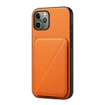 D04 小牛紋理雙卡槽手機殼，適用於 iPhone 11，適用於 iPhone 11 Pro，適用於 iPhone X / XS，適用於 iPhone XR，適用於 iPhone XS Max，適用於 iPhone 7 Plus / 8 Plus