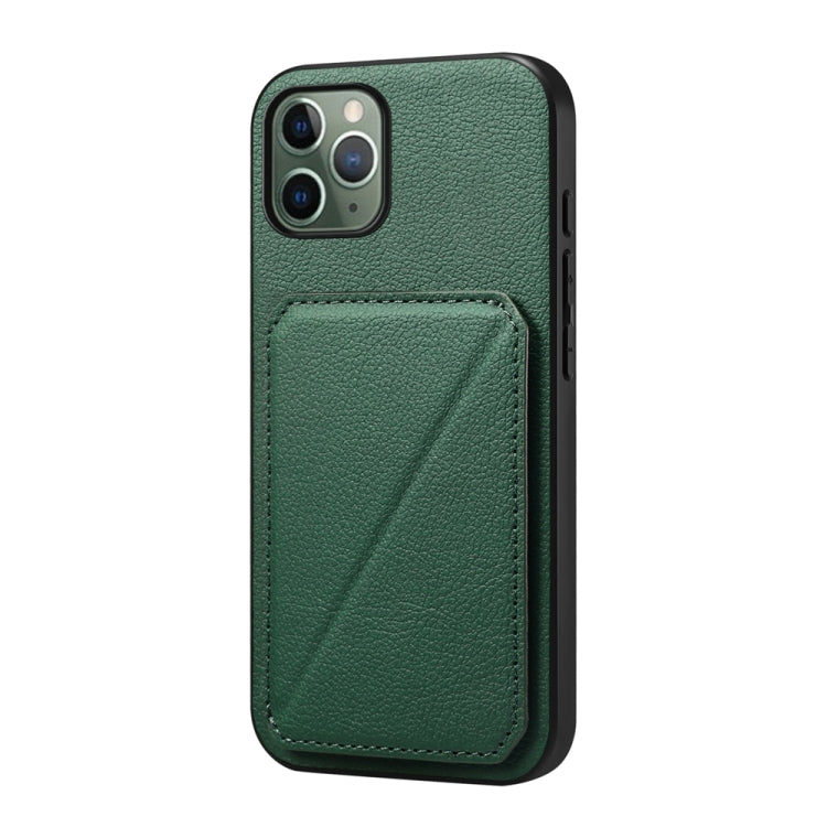 D04 小牛紋理雙卡槽手機殼，適用於 iPhone 11，適用於 iPhone 11 Pro，適用於 iPhone X / XS，適用於 iPhone XR，適用於 iPhone XS Max，適用於 iPhone 7 Plus / 8 Plus