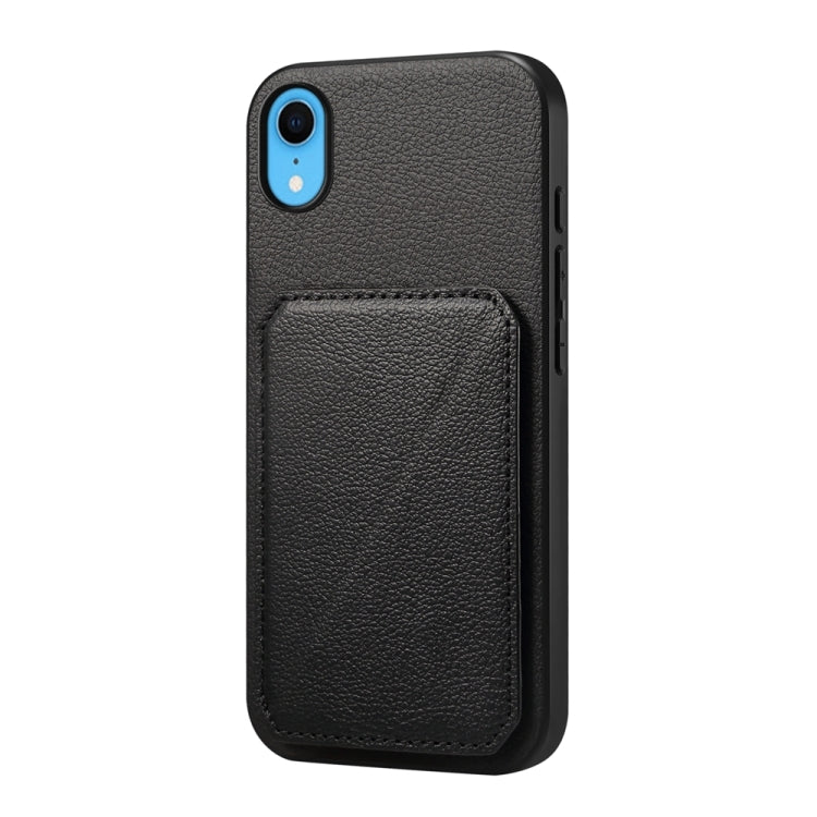 D04 小牛紋理雙卡槽手機殼，適用於 iPhone 11，適用於 iPhone 11 Pro，適用於 iPhone X / XS，適用於 iPhone XR，適用於 iPhone XS Max，適用於 iPhone 7 Plus / 8 Plus
