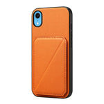 D04 小牛紋理雙卡槽手機殼，適用於 iPhone 11，適用於 iPhone 11 Pro，適用於 iPhone X / XS，適用於 iPhone XR，適用於 iPhone XS Max，適用於 iPhone 7 Plus / 8 Plus