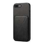 D04 小牛紋理雙卡槽手機殼，適用於 iPhone 11，適用於 iPhone 11 Pro，適用於 iPhone X / XS，適用於 iPhone XR，適用於 iPhone XS Max，適用於 iPhone 7 Plus / 8 Plus