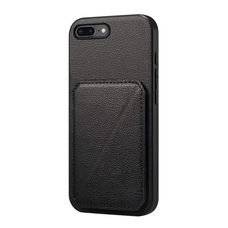 D04 小牛紋理雙卡槽手機殼，適用於 iPhone 11，適用於 iPhone 11 Pro，適用於 iPhone X / XS，適用於 iPhone XR，適用於 iPhone XS Max，適用於 iPhone 7 Plus / 8 Plus