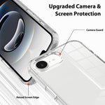 防刮壓克力TPU手機殼，適用於 iPhone 17e / 16e，適用於 iPhone 17 Pro Max，適用於 iPhone 17 Pro，適用於 iPhone 17，適用於 iPhone Air，適用於 iPhone 16 Pro Max，適用於 iPhone 16 Pro，適用於 iPhone 16 Plus，適用於 iPhone 16