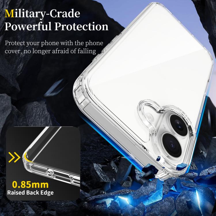 防刮壓克力TPU手機殼，適用於 iPhone 17e / 16e，適用於 iPhone 17 Pro Max，適用於 iPhone 17 Pro，適用於 iPhone 17，適用於 iPhone Air，適用於 iPhone 16 Pro Max，適用於 iPhone 16 Pro，適用於 iPhone 16 Plus，適用於 iPhone 16