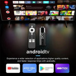 LEMFO DQ10 Allwinner H618 四核 ARM Cortex A53 8K 高清 Android 電視棒，2GB+16GB