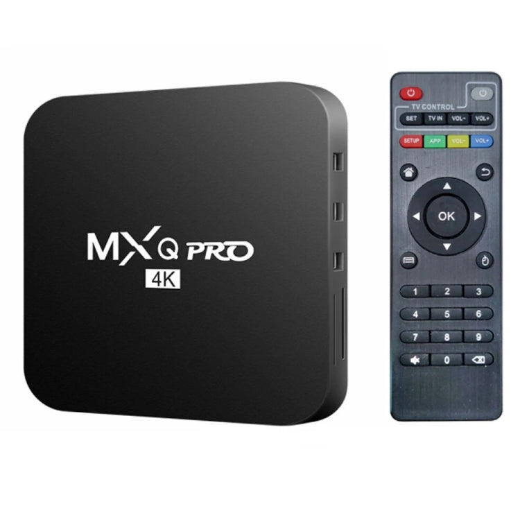 MXQ Pro RK3228A 四核心 CPU 4K 高清網路機上盒，2GB+16GB