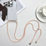 MagSafe 磁吸 PC + TPU 手機殼附掛繩，適用於 iPhone 14 Pro Max、iPhone 13 Pro Max、iPhone 13 Pro、iPhone 13