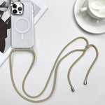 MagSafe 磁吸 PC + TPU 手機殼附掛繩，適用於 iPhone 14 Pro Max、iPhone 13 Pro Max、iPhone 13 Pro、iPhone 13