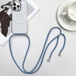 MagSafe 磁吸 PC + TPU 手機殼附掛繩，適用於 iPhone 14 Pro Max、iPhone 13 Pro Max、iPhone 13 Pro、iPhone 13