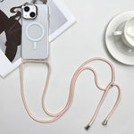 MagSafe 磁吸 PC + TPU 手機殼附掛繩，適用於 iPhone 14 Pro Max、iPhone 13 Pro Max、iPhone 13 Pro、iPhone 13