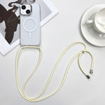 MagSafe 磁吸 PC + TPU 手機殼附掛繩，適用於 iPhone 14 Pro Max、iPhone 13 Pro Max、iPhone 13 Pro、iPhone 13
