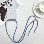 MagSafe 磁吸 PC + TPU 手機殼附掛繩，適用於 iPhone 14 Pro Max、iPhone 13 Pro Max、iPhone 13 Pro、iPhone 13