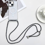 MagSafe 磁吸 PC + TPU 手機殼附掛繩，適用於 iPhone 14 Pro Max、iPhone 13 Pro Max、iPhone 13 Pro、iPhone 13