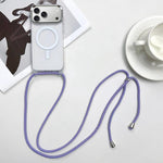MagSafe 磁吸PC + TPU手機殼附掛繩，適用於 iPhone 17e / 16e，適用於 iPhone 17 Pro Max，適用於 iPhone 17 Pro，適用於 iPhone 17