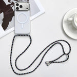 MagSafe 磁吸PC + TPU手機殼附掛繩，適用於 iPhone 17e / 16e，適用於 iPhone 17 Pro Max，適用於 iPhone 17 Pro，適用於 iPhone 17