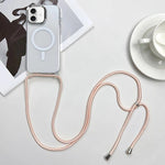 MagSafe 磁吸PC + TPU手機殼附掛繩，適用於 iPhone 17e / 16e，適用於 iPhone 17 Pro Max，適用於 iPhone 17 Pro，適用於 iPhone 17