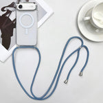 MagSafe 磁吸PC + TPU手機殼附掛繩，適用於 iPhone Air，適用於 iPhone 16 Pro Max，適用於 iPhone 16 Pro，適用於 iPhone 16 Plus
