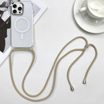 MagSafe 磁吸PC + TPU手機殼附掛繩，適用於 iPhone Air，適用於 iPhone 16 Pro Max，適用於 iPhone 16 Pro，適用於 iPhone 16 Plus