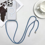 MagSafe 磁吸PC + TPU手機殼附掛繩，適用於 iPhone Air，適用於 iPhone 16 Pro Max，適用於 iPhone 16 Pro，適用於 iPhone 16 Plus