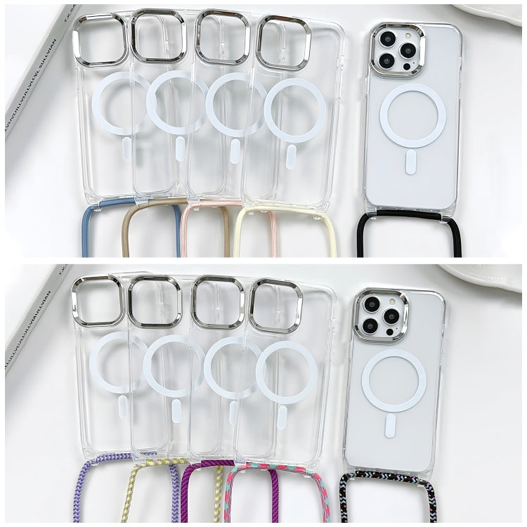 MagSafe 磁吸PC + TPU手機殼附掛繩，適用於 iPhone Air，適用於 iPhone 16 Pro Max，適用於 iPhone 16 Pro，適用於 iPhone 16 Plus