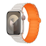 I 形磁性矽膠錶帶，適用於 Apple Watch SE 2023 44mm，適用於 Apple Watch SE 2023 40mm，適用於 Apple Watch Ultra 2 49mm