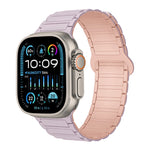 I 形磁性矽膠錶帶，適用於 Apple Watch SE 2023 44mm，適用於 Apple Watch SE 2023 40mm，適用於 Apple Watch Ultra 2 49mm