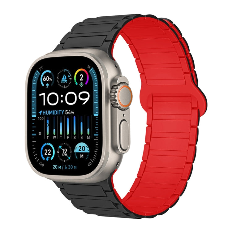 I 形磁性矽膠錶帶，適用於 Apple Watch SE 2023 44mm，適用於 Apple Watch SE 2023 40mm，適用於 Apple Watch Ultra 2 49mm